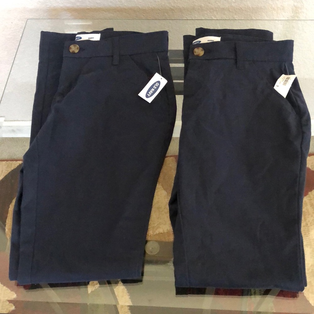 Old Navy Skinny Uniform Pants (both pairs)